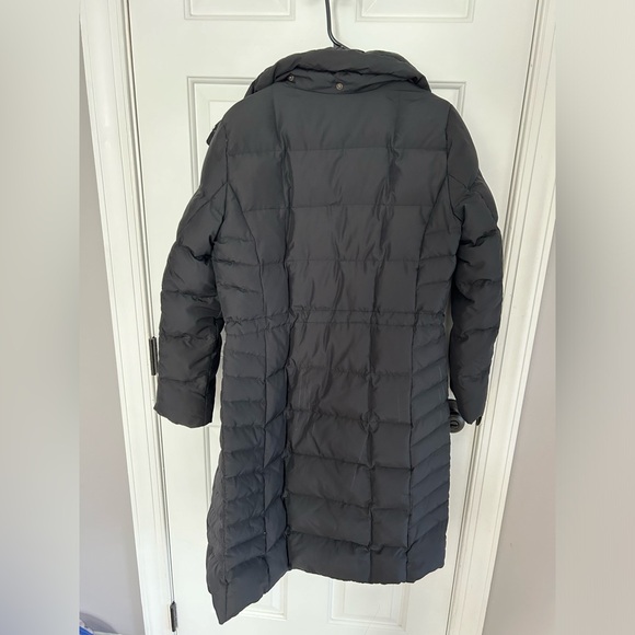 Calvin Klein long black puffer coat jacket - Picture 2 of 2